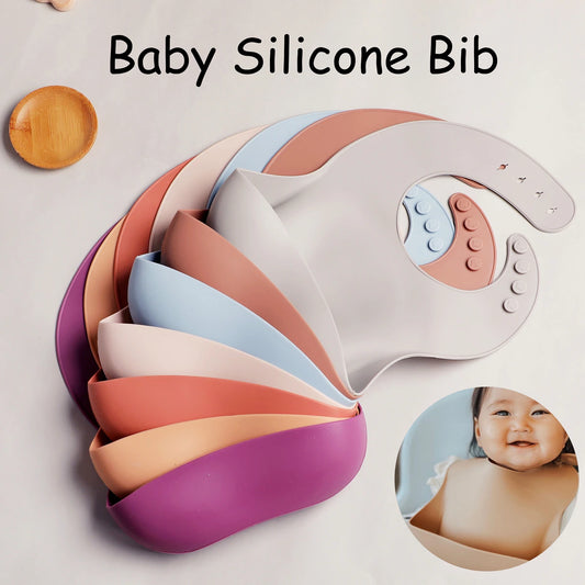 3pc Silicone Baby Bibs