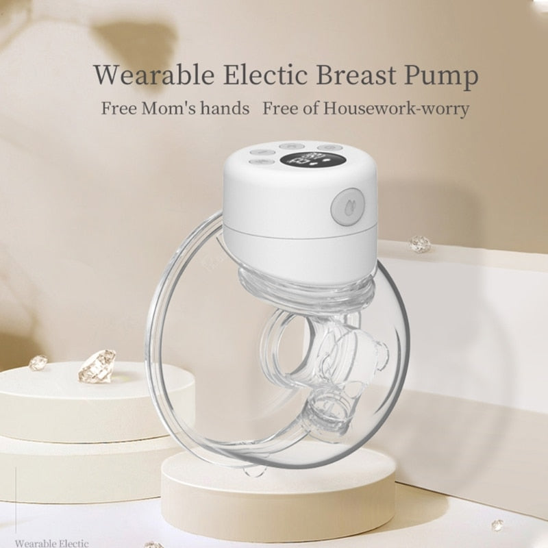 9 Levels Silent Wearable Electric Breast Pump - S12